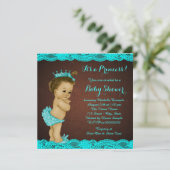 Ethische babyfeest kaart (Staand voorkant)