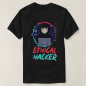Ethische hacker Computer Hacking Cybersecurity Cod T-shirt (Design voorkant)