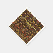 Ethnic African Pattern- browns and golds #7 Servet (Hoek)