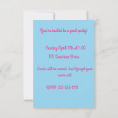 Ethnic Baby Girl Birthday Party Invitation (Dos)