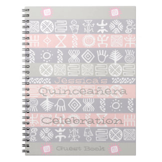 Ethnic Boho-chic Quinceañera Livre d'or