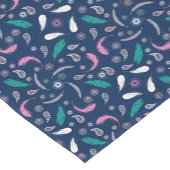 Ethnic Boho Feathers Korte Tafelloper (Hoek)