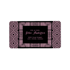 Ethnic Design Return Address Labels #3