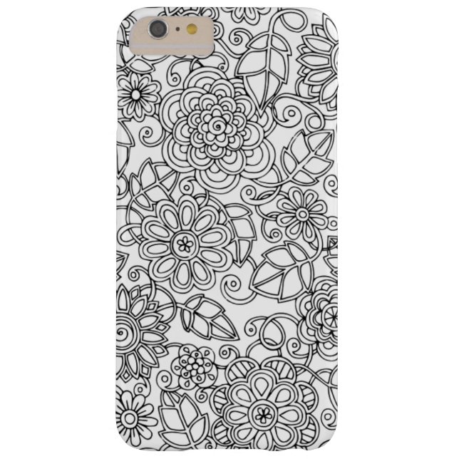Ethnic Floral Doodle Case-Mate iPhone Case (Achterkant)