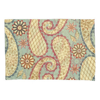 Ethnic floral, paisley vintage style. kussensloop