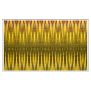 Ethnic Geometric Gold Stof