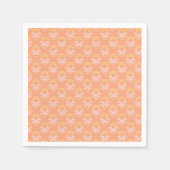 ethnic geometric paisley floral seamless pattern servet (Voorkant)