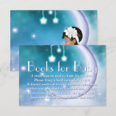 Ethnic Girl Apporte une carte de Baby shower de li (Devant / Derrière)