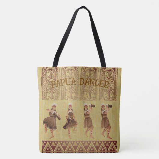 Ethnic, Indonésie Dancer Sac fourre - tout (Devant)