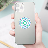Ethnic Mandala Design Sticker (Telefoon)