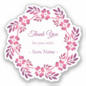 Ethnic Mandala Design Sticker (Voorkant)