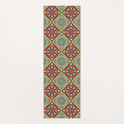 Ethnic Mandala Pattern Yogamat (Voorkant)