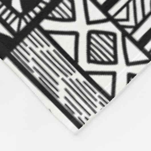 Ethnic Ornament Fleece Deken (Hoek)