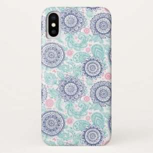 Ethnic Paisley Pattern iPhone X Hoesje