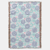Ethnic Paisley Pattern Deken (Voorkant Verticaal)