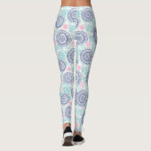 Ethnic Paisley Pattern Leggings (Achterkant)