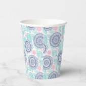 Ethnic Paisley Pattern Papieren Bekers (Rechts)