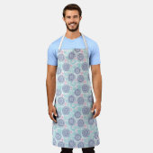 Ethnic Paisley Pattern Schort (Gedragen)