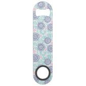 Ethnic Paisley Pattern Speed Flessenopener (Achterkant)
