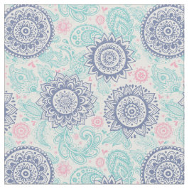 Ethnic Paisley Pattern Stof