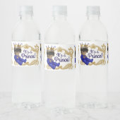 Ethnic Prince Baby shower Étiquettes de bouteille  (Bouteilles)