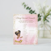 Ethnic Princess Baby shower Games (Staand voorkant)
