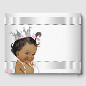 Ethnic Princess Baby shower Livre d'or (Verso)