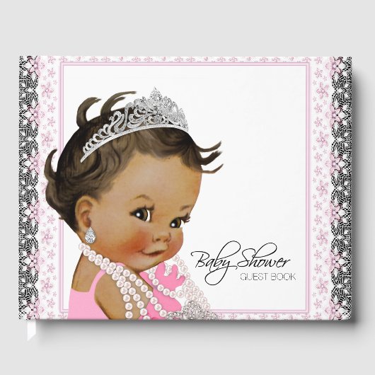 Ethnic Princess Baby shower Livre d'or (Recto)