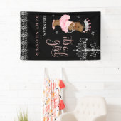 Ethnic Princess C'est une bannière de Baby shower  (En situation)