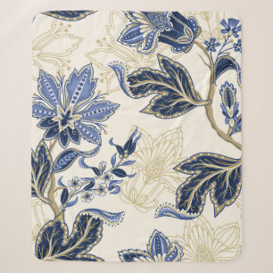 Ethnic seamless pattern with Indian ornament. Vint Sherpa Deken