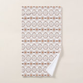 Ethnic Tribal Pattern Bath Towel Set Bad Handdoek (Handdoek)