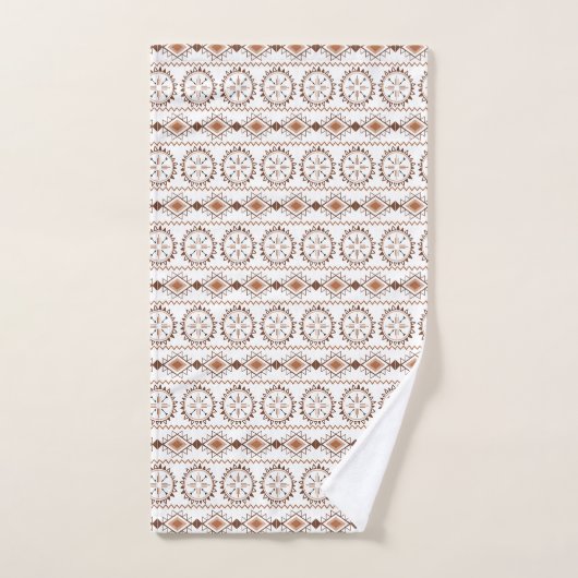 Ethnic Tribal Pattern Bath Towel Set Bad Handdoek (Handdoek)