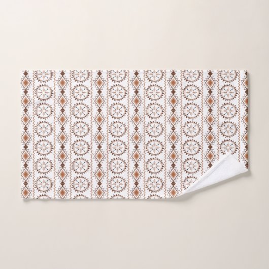 Ethnic Tribal Pattern Bath Towel Set Bad Handdoek (Handdoek)