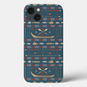 Ethnic Vist Patroon iPhone 13 Hoesje