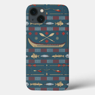 Ethnic Vist Patroon iPhone 13 Hoesje