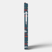 Ethnic Vist Patroon Case-Mate iPhone Case (Achterkant / Links)