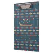 Ethnic Vist Patroon Klembord (Links)