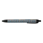 Ethnic Vist Patroon Zwarte Inkt Pen (Bodem)