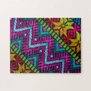 Ethnic Woven Threads Legpuzzel