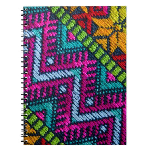 Ethnic Woven Threads Notitieboek (Voorkant)