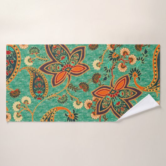 ethnie butta design arrière - plan Motif à illustr (Serviette de bain)