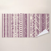 Ethnie tribale homogène (Serviette de bain)