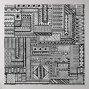 Ethnische Ornament 2 Poster