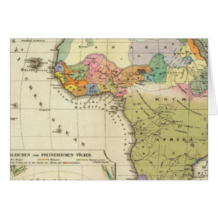 Ethnografische kaart van Afrika