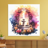 Ethreal Foundation of Youth Canvas Afdruk (Insitu (Woonkamer))