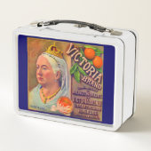 Etiket 1930-vruchten Victoria-sinaasappels (Achterkant)