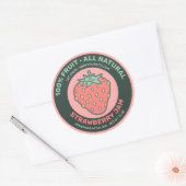 Etiket aardbeienpictogram (Envelop)