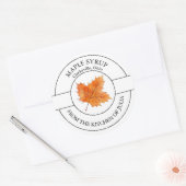 Etiket ahornstroop (Envelop)