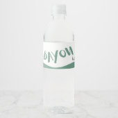 Etiket Bayou Water Fles (Voorkant)