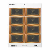 Etiket  bijenhoningpot (Full Sheet)